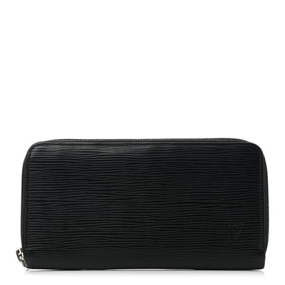 Louis Vuitton Epi Zippy Wallet Black 1 of 8