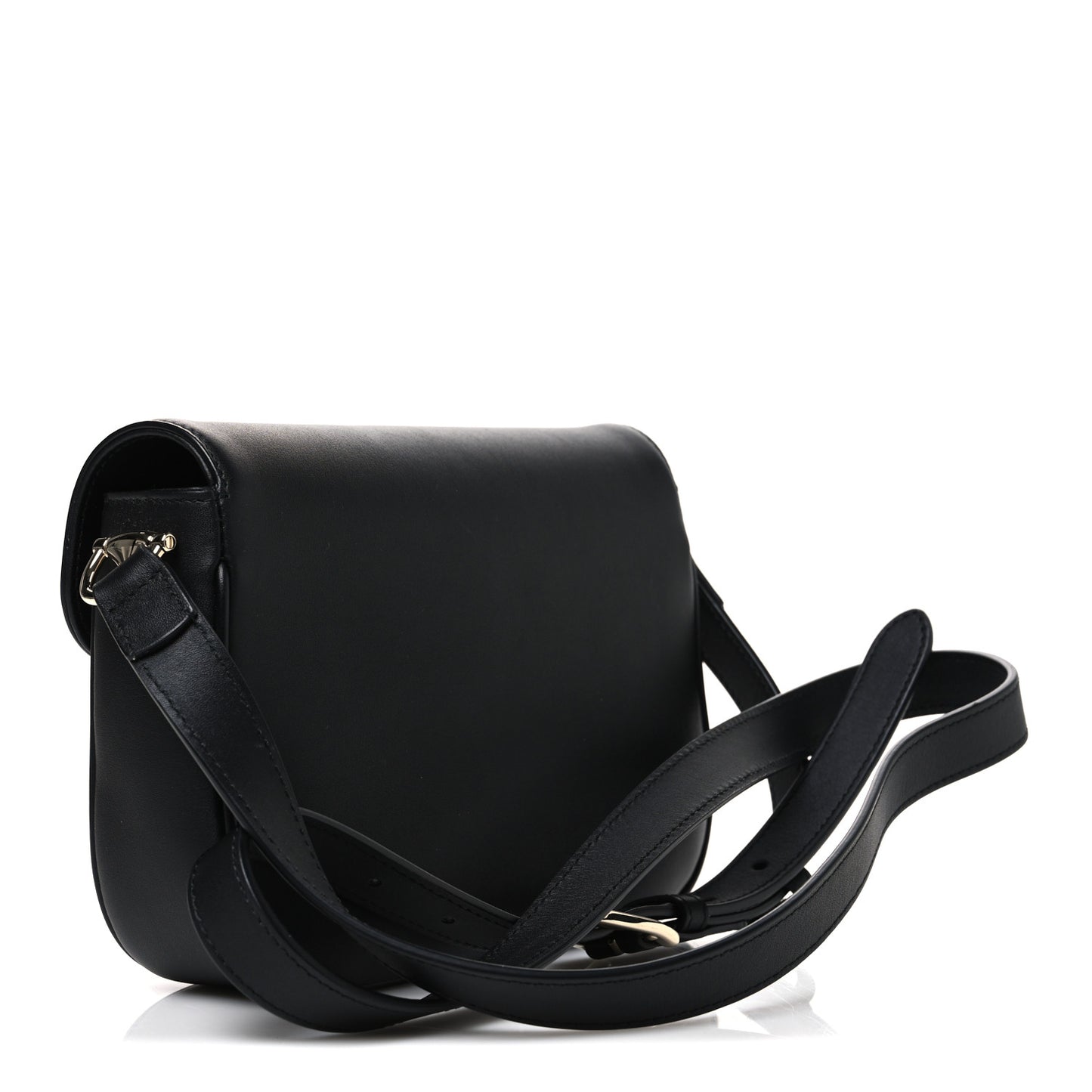 Arabella Calfskin Horsebit 1955 Shoulder Bag  Black