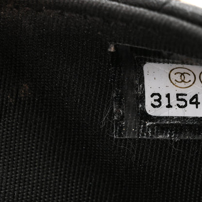 Chanel Calfskin Quilted Mini Coco Mail Clutch with Chain Black 8 of 12