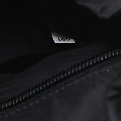 Prada Nylon Tessuto Character Logo Patch Backpack Black 9 of 10