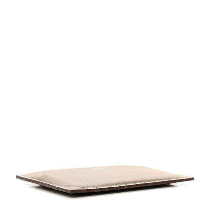 Hermes Swift Citizen Twill Card Case Etoupe 4 of 7