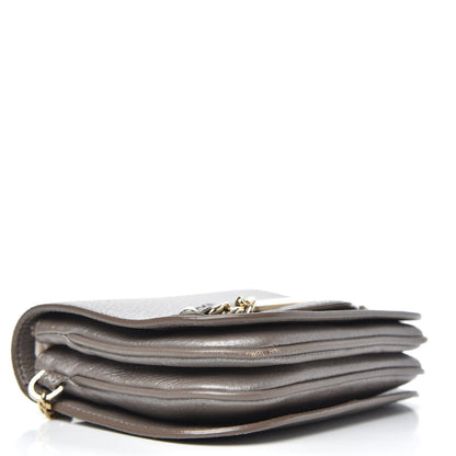 Jimmy Choo Metallic Calfskin Shadow Crossbody Bag Gold 4 of 14