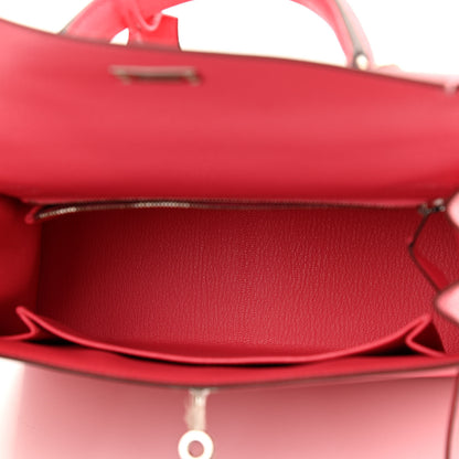 Hermes Chevre Kelly Sellier 25 Rose Lipstick 5 of 10