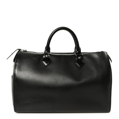 Louis Vuitton Epi Speedy 30 Black 1 of 11