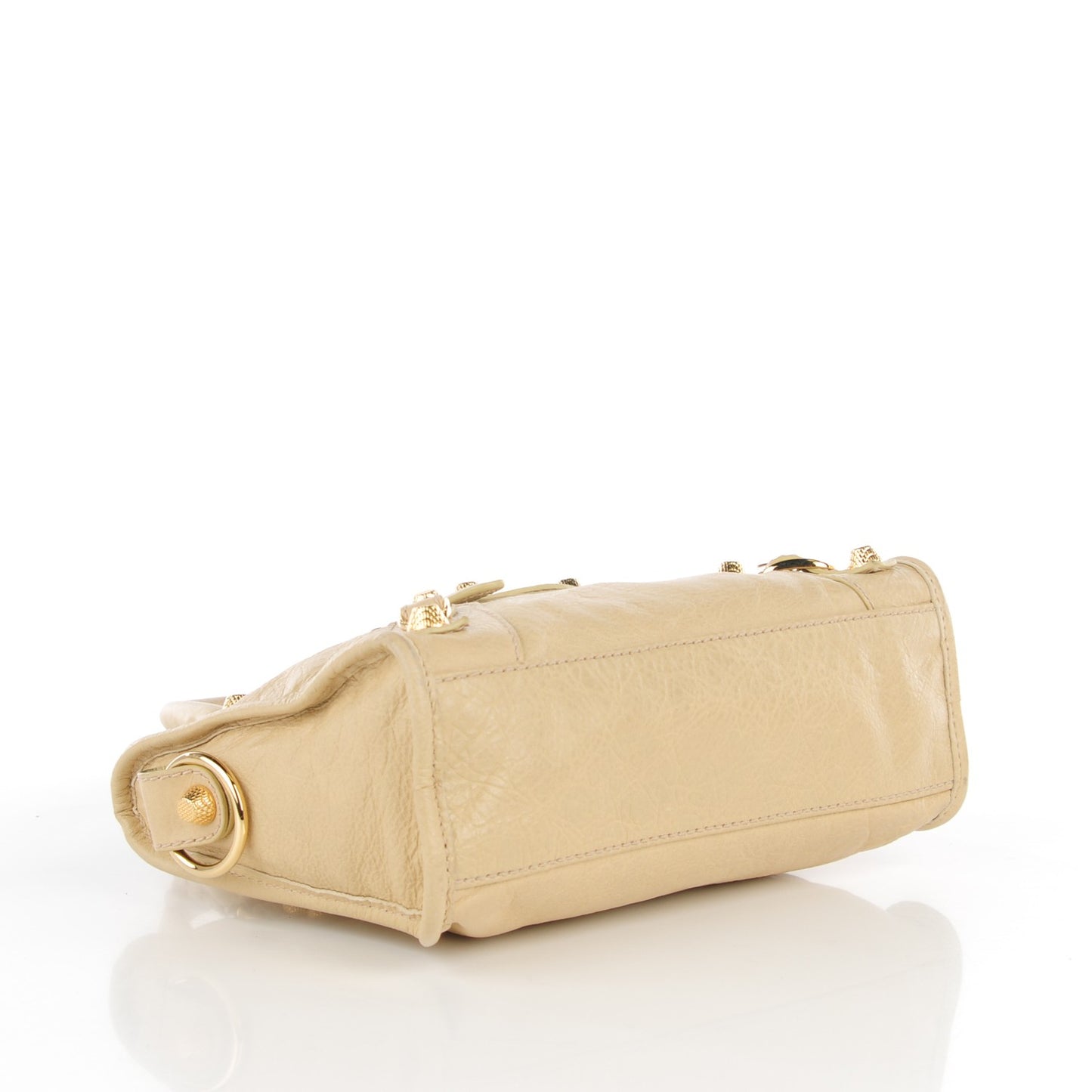 Agneau Giant 12 Gold Hardware Mini City Dune