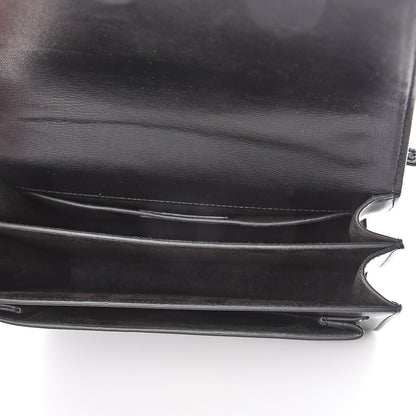 Saint Laurent Calfskin Medium Monogram Sunset Black 4 of 8