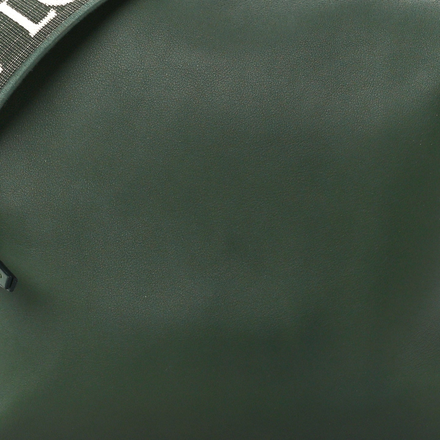 Supple Smooth Calfskin Jacquard Cubi Crossbody Bag Green