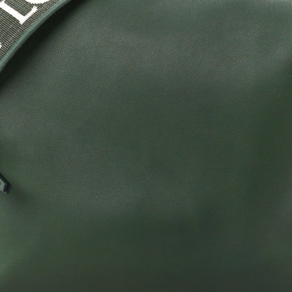 Loewe Supple Smooth Calfskin Jacquard Cubi Crossbody Bag Green 10 of 12