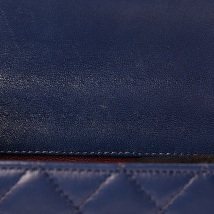 Chanel Lambskin Quilted Mini Crossing Times Flap Blue 14 of 19