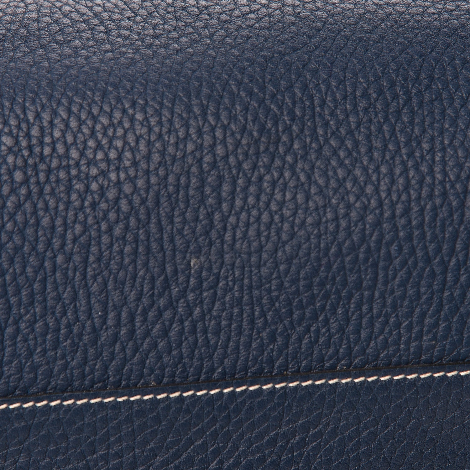 Hermes Taurillon Clemence Double Sens 36 Reversible Tote Iris Bleu De Malte 19 of 20