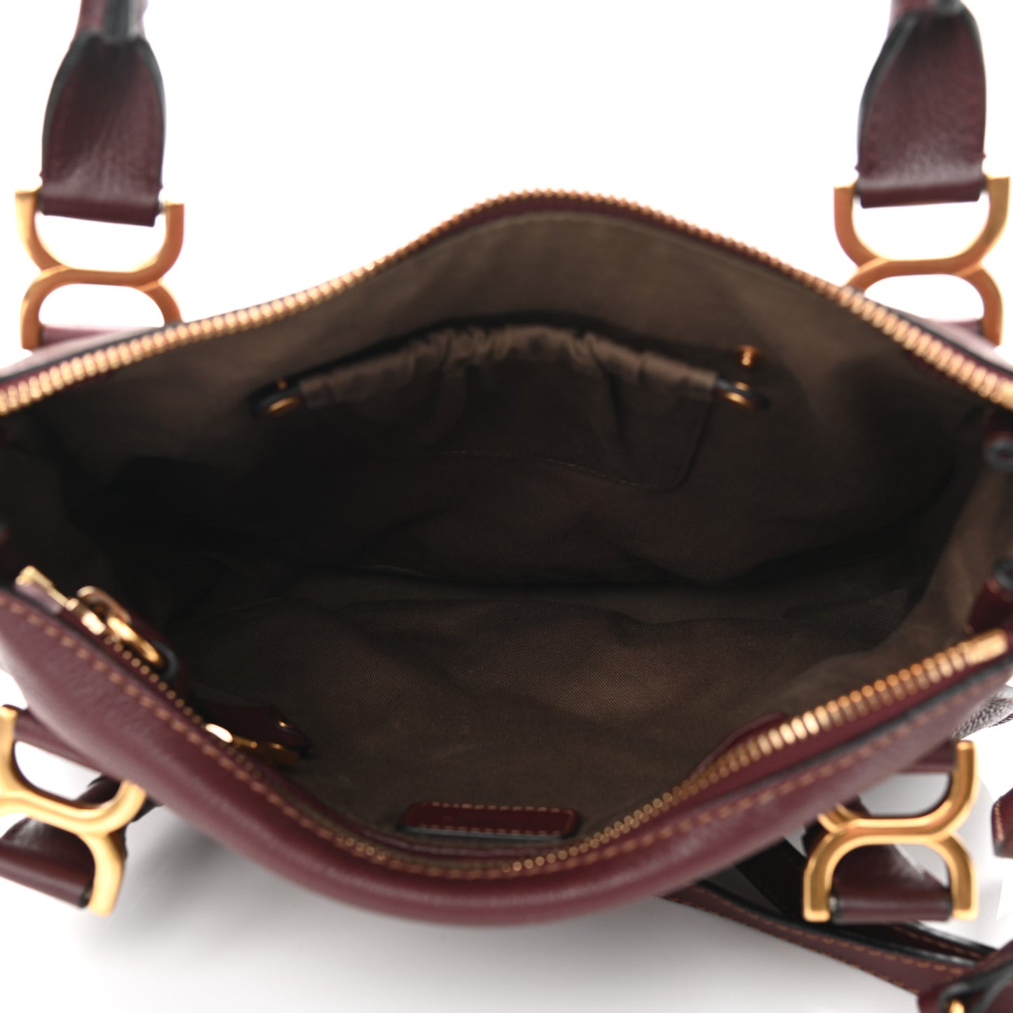 Calfskin Medium Marcie Satchel Dark Velvet