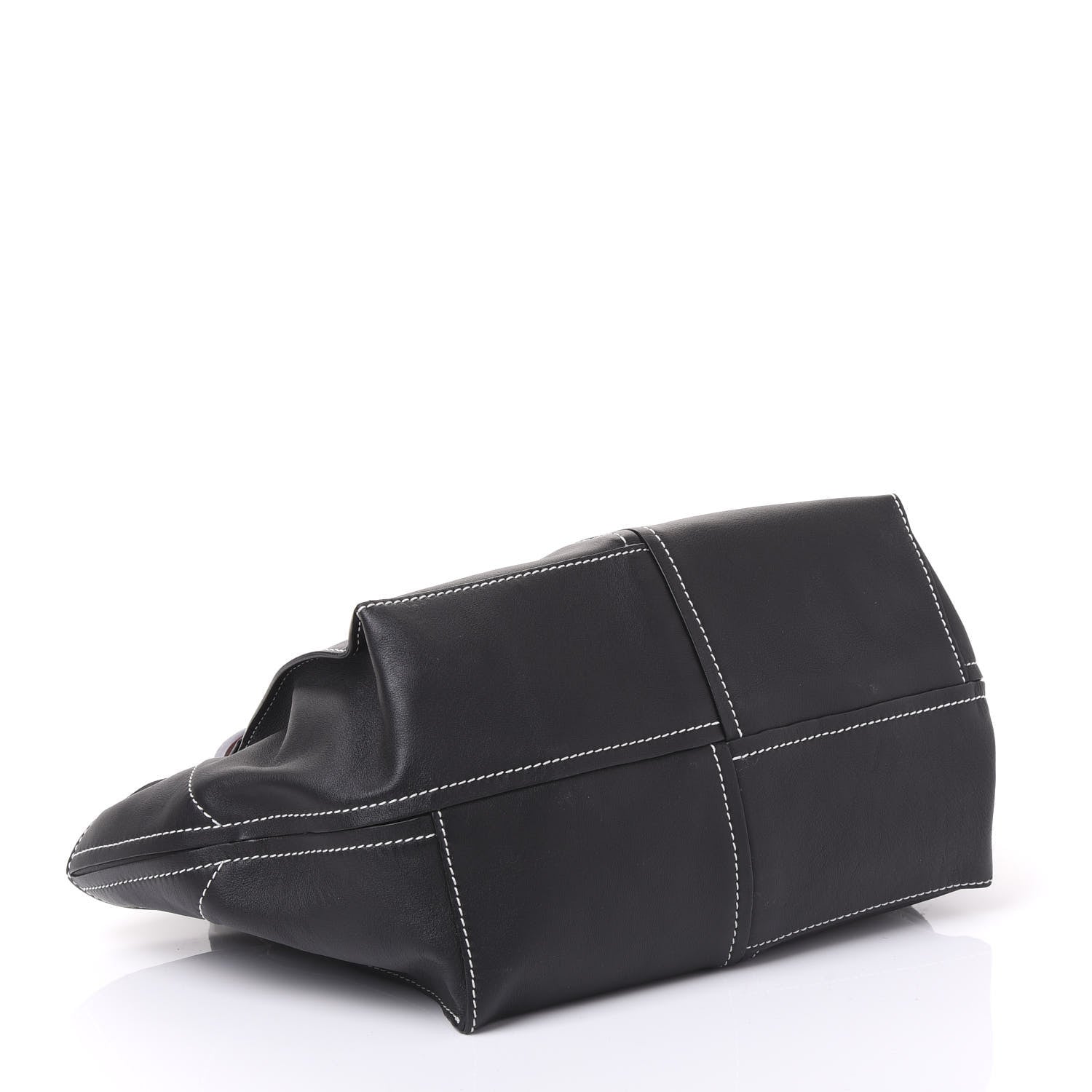 Proenza Schouler Calfskin Curl Satchel Black 3 of 12