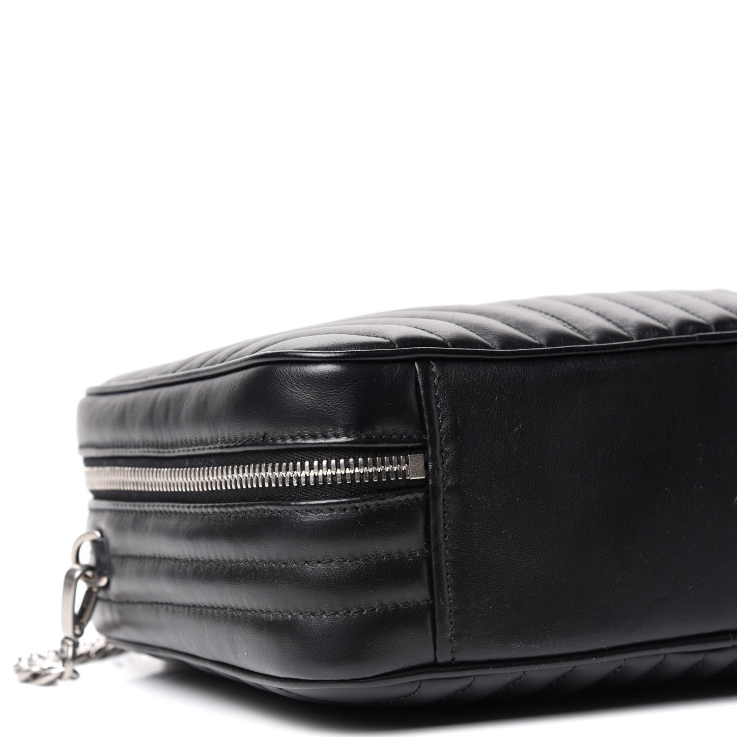 Prada Soft Calfskin Medium Diagramme Crossbody Bag Black 7 of 9