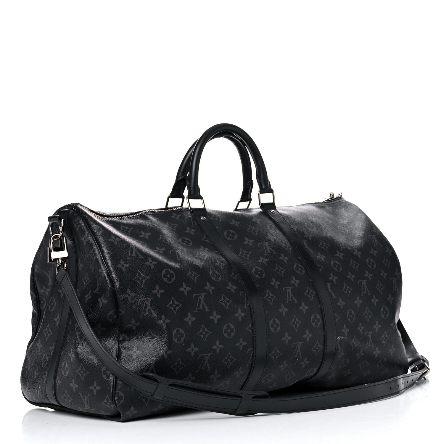 Louis Vuitton Monogram Eclipse Keepall Bandouliere 55 4 of 25