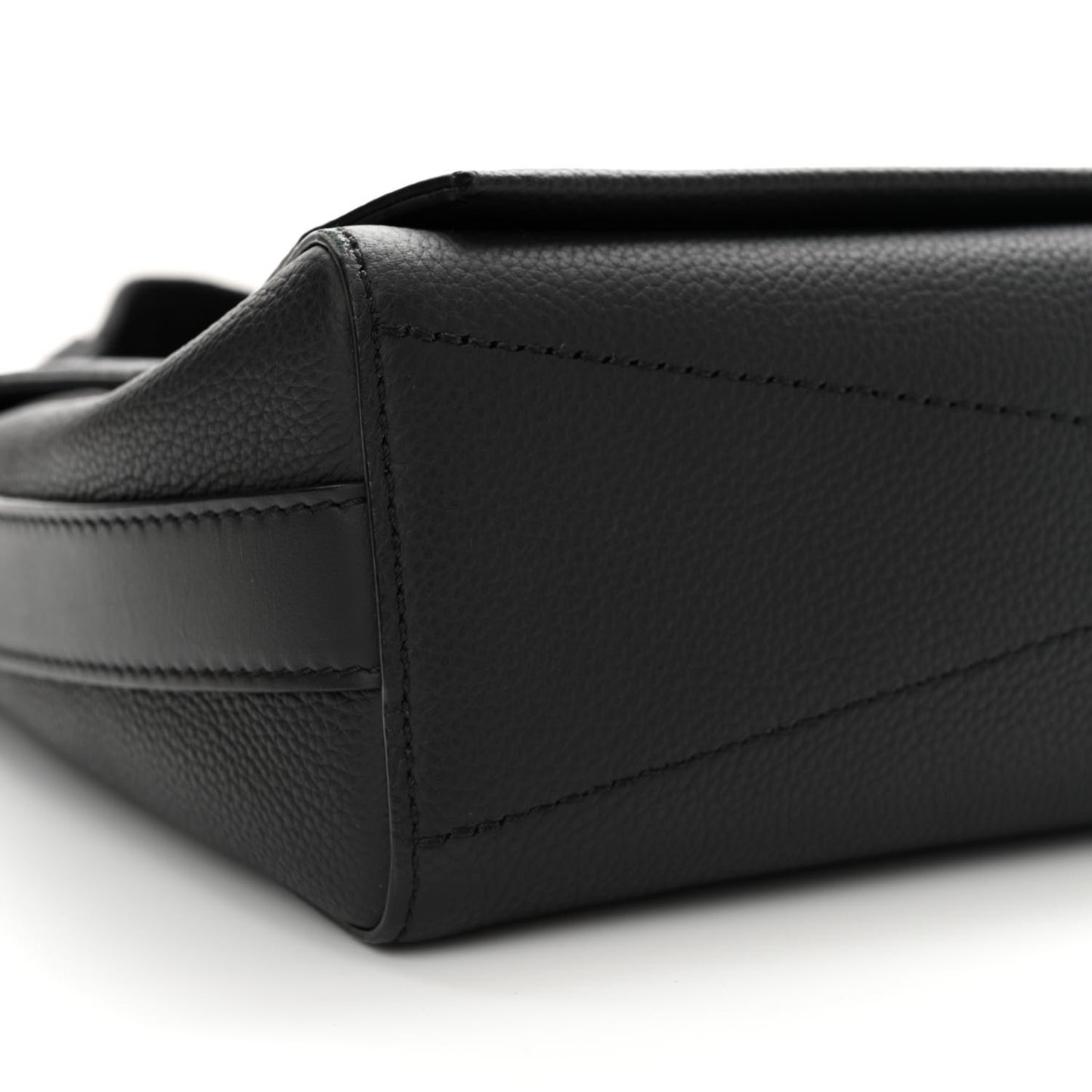 Calfskin Aerogram Takeoff Messenger Black