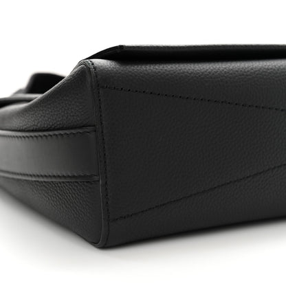 Louis Vuitton Calfskin Aerogram Takeoff Messenger Black 8 of 10