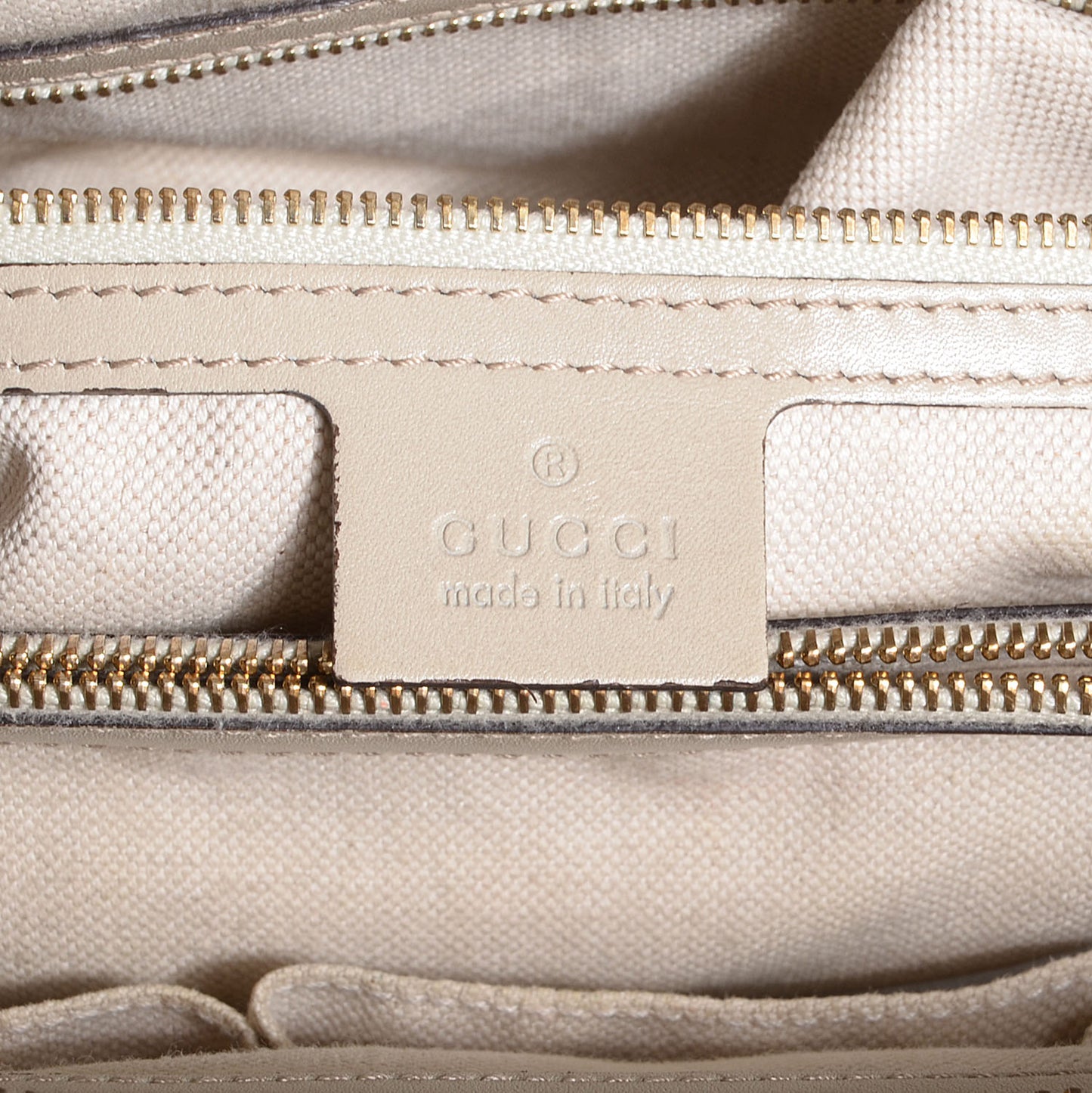 Monogram Medium Mayfair Tote Off White