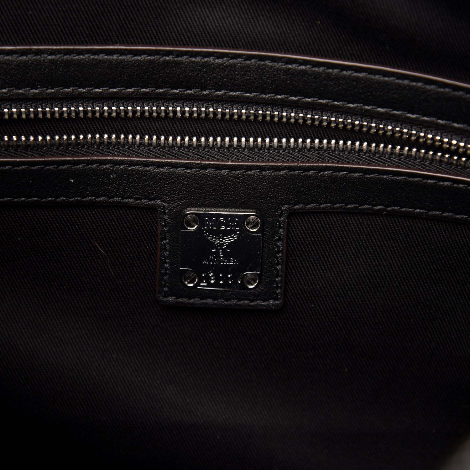 MCM Calfskin Ottomar Medium Klara Hobo Black 6 of 10