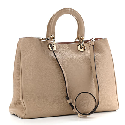 Christian Dior Bullcalf Large Diorissimo Tote Beige Petale 4 of 28
