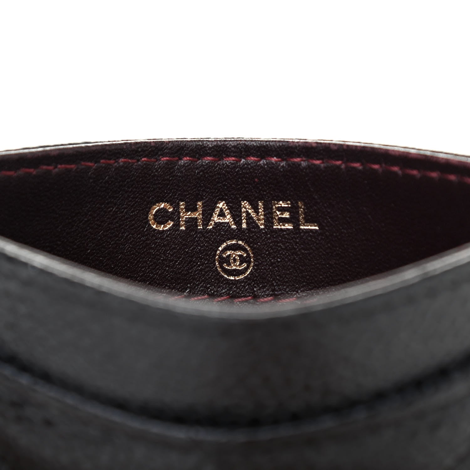 Chanel Caviar Quilted Card Holder Black 6 of 7