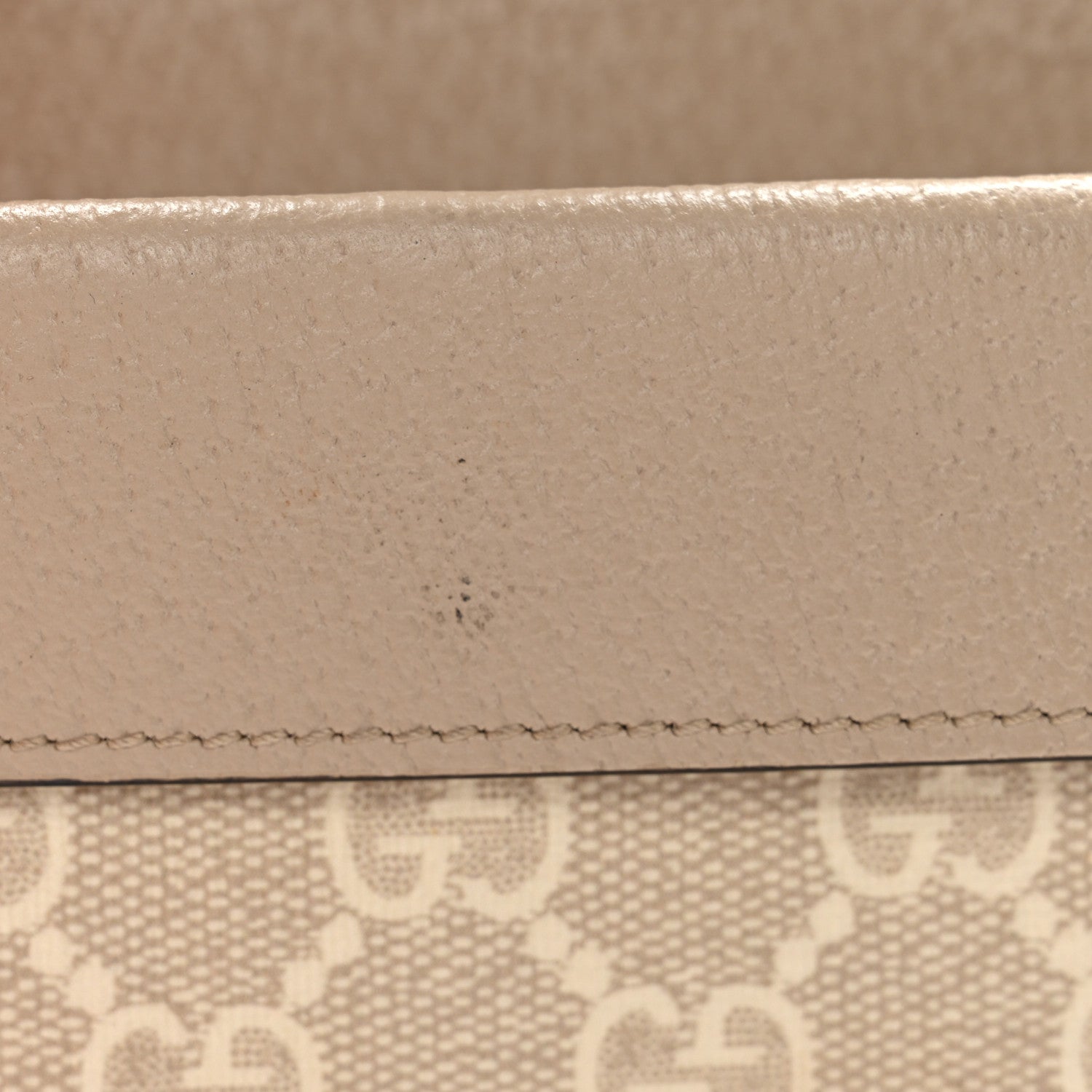 Gucci GG Supreme Monogram Textured Dollar Calfskin Super Mini Dionysus Shoulder Bag Beige Mystic White Oatmeal 11 of 12