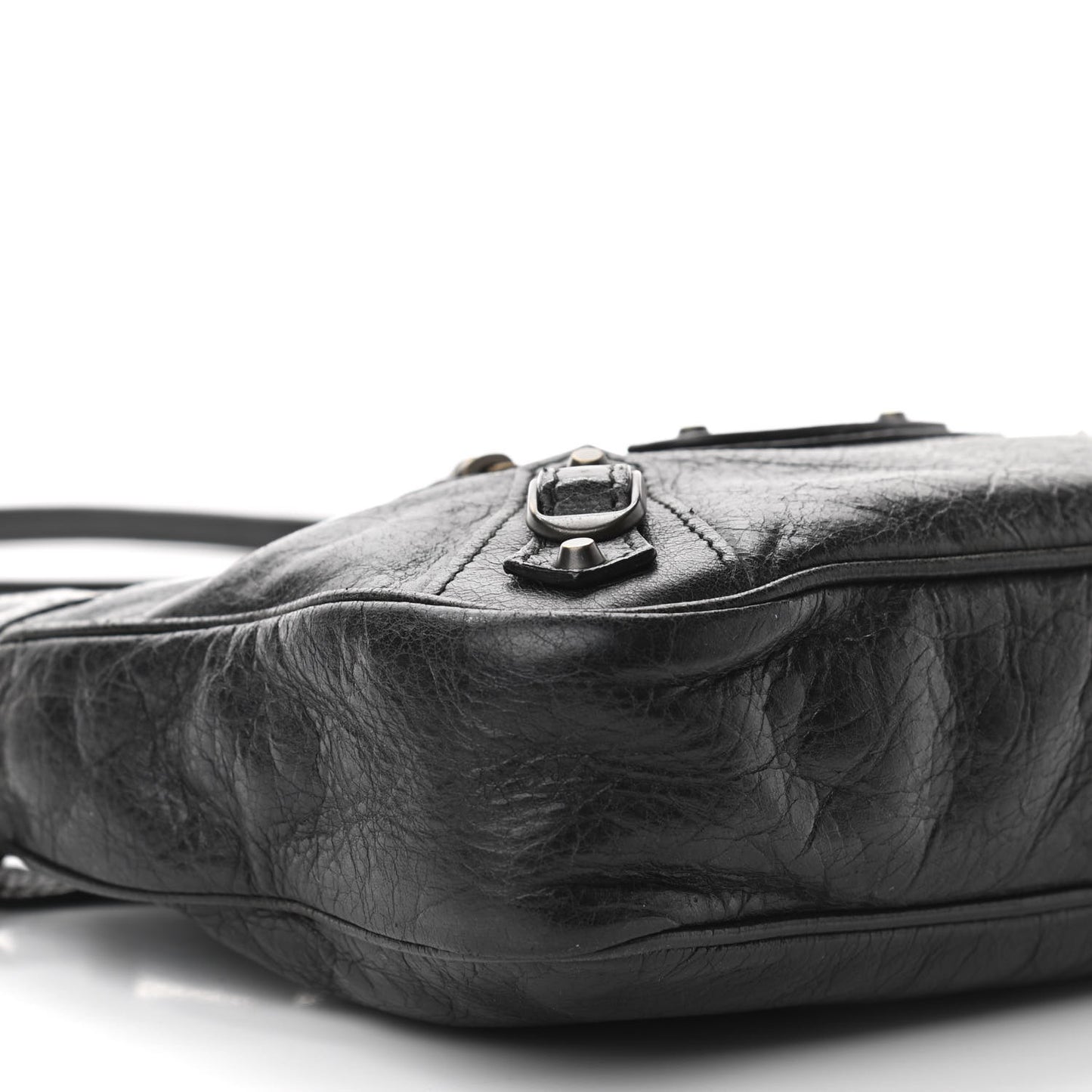 Agneau Classic Hardware Hip Black