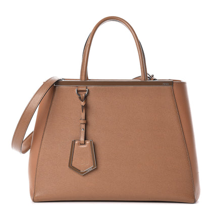 Fendi Vitello Elite Regular 2Jours Tote Orzo 1 of 11