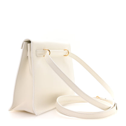 Hermes Evercolor Kelly Danse II Belt Bag White 3 of 10