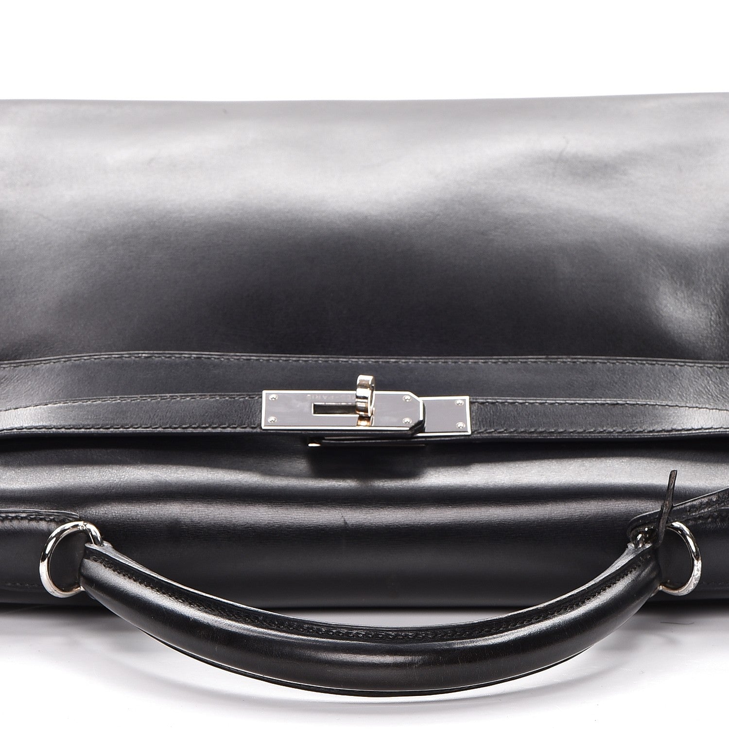 Hermes Box Kelly Retourne 32 Black 32 of 48