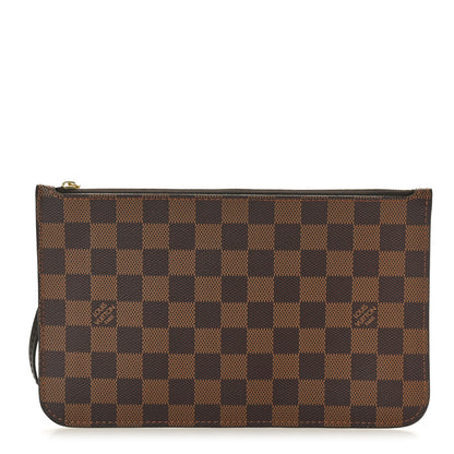 Louis Vuitton Damier Ebene Neverfull MM GM Pochette 1 of 7