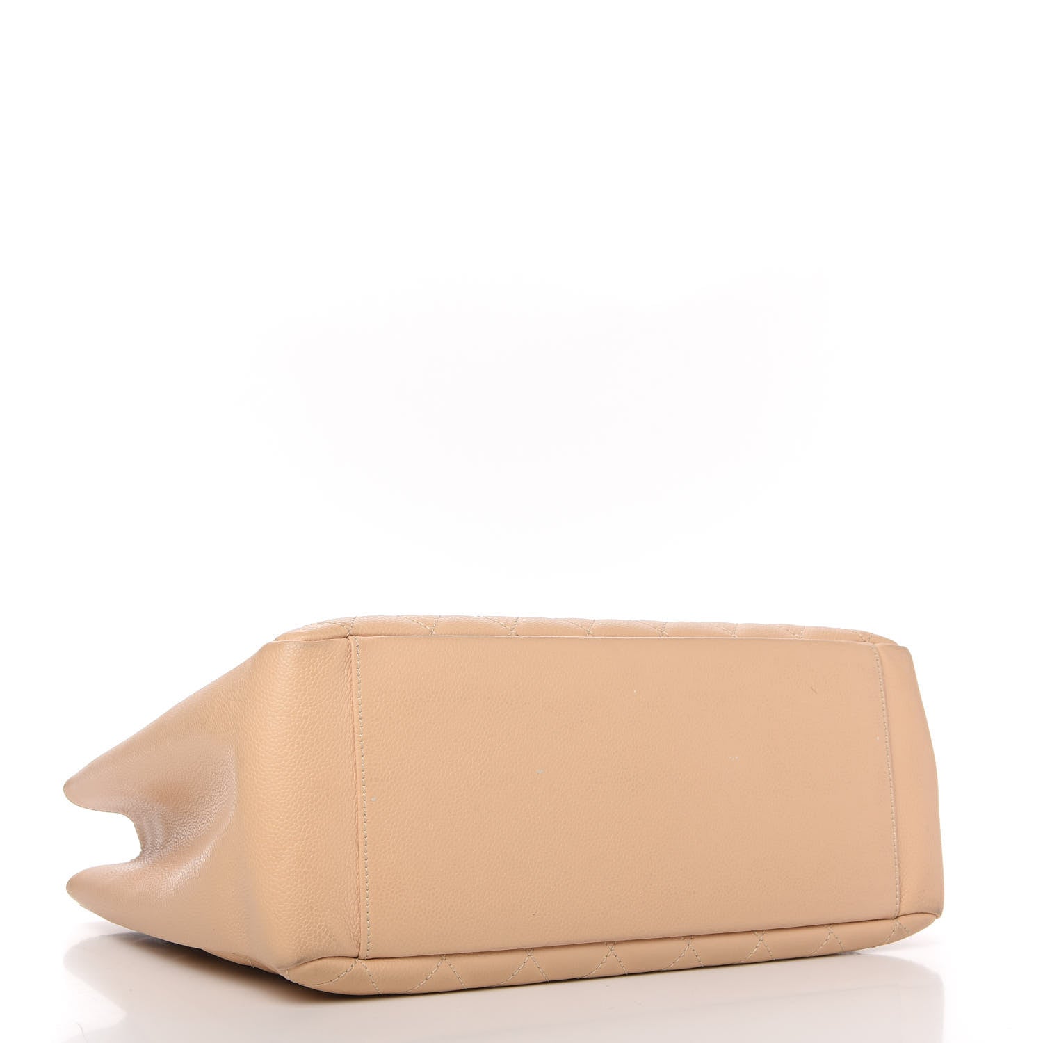 Chanel Caviar Quilted Grand Shopping Tote GST Beige Clair 4 of 12