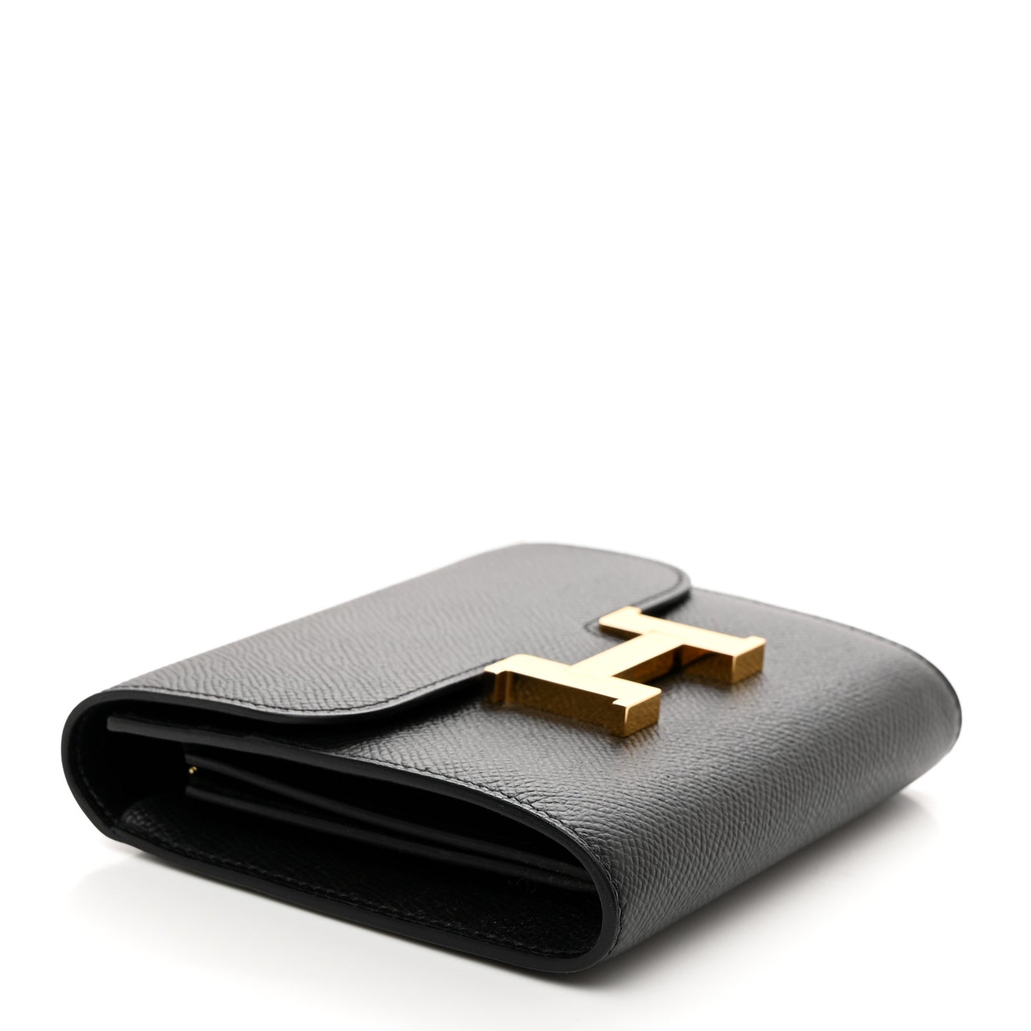 Epsom Constance Compact Passant Wallet Black