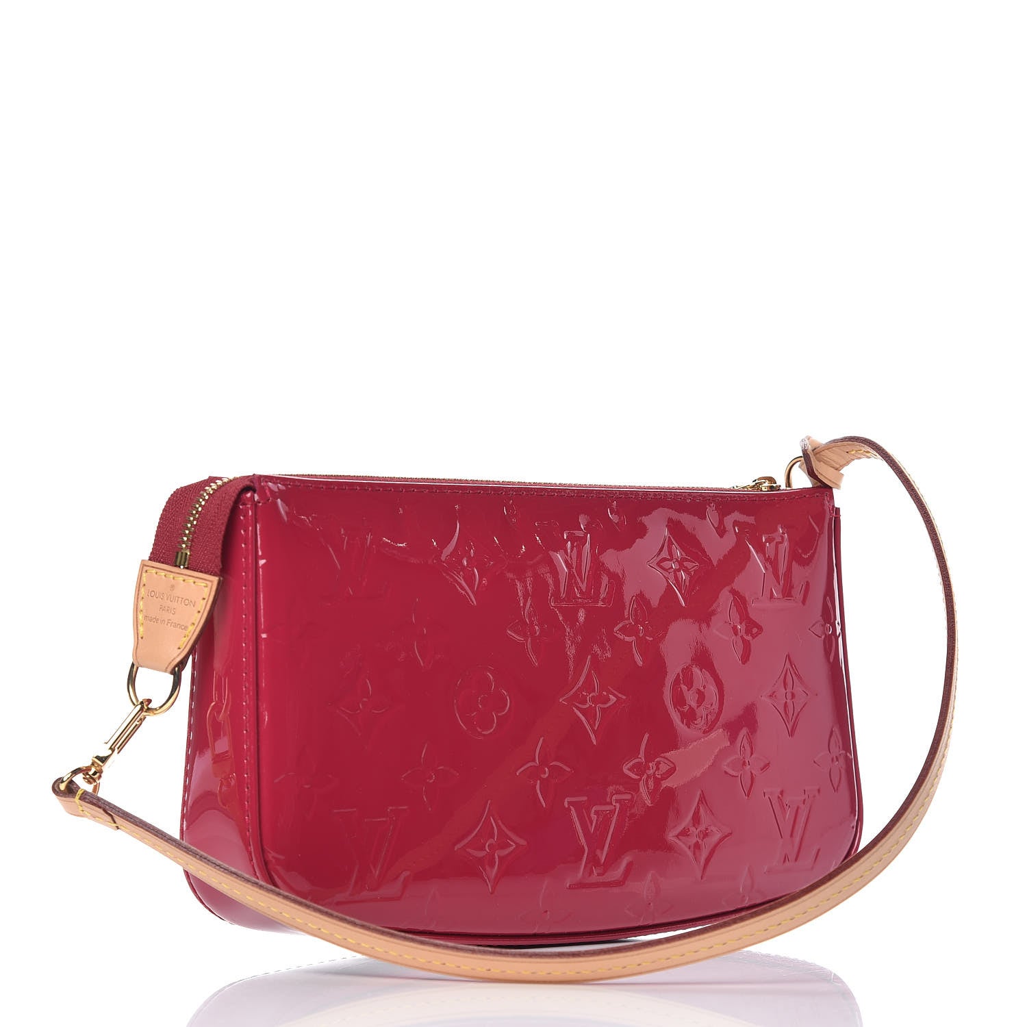 Louis Vuitton Vernis Pochette Accessories NM Rose Indien 3 of 10