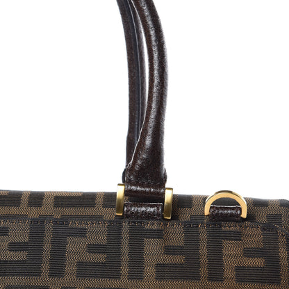 Fendi Zucca Satchel Tobacco 11 of 14