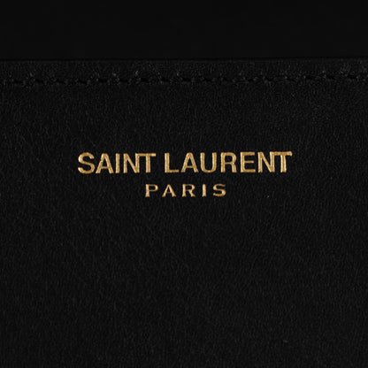Saint Laurent Smooth Calfskin Medium Classic Monogram Universite Bag Black 8 of 11