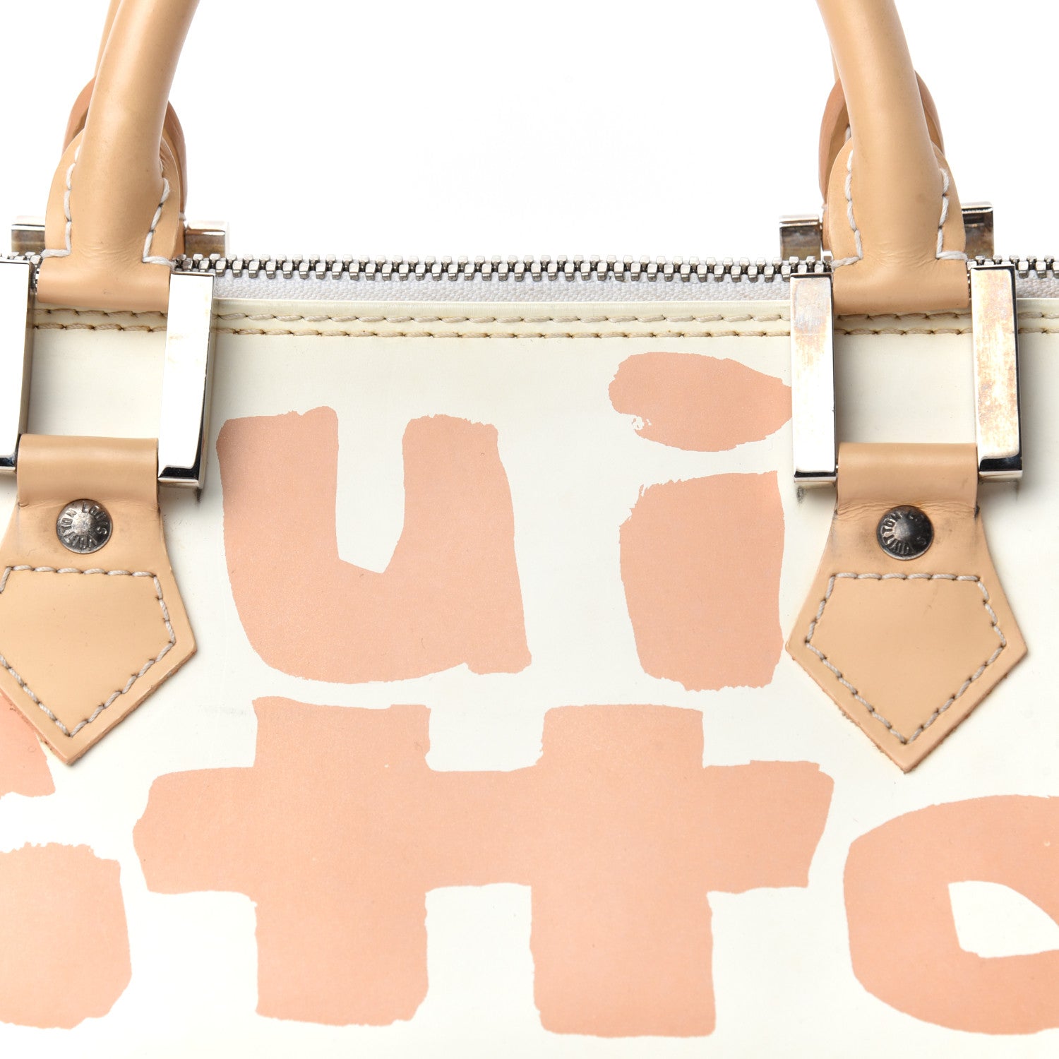 Louis Vuitton Graffiti Alma Horizontal Peach 9 of 9