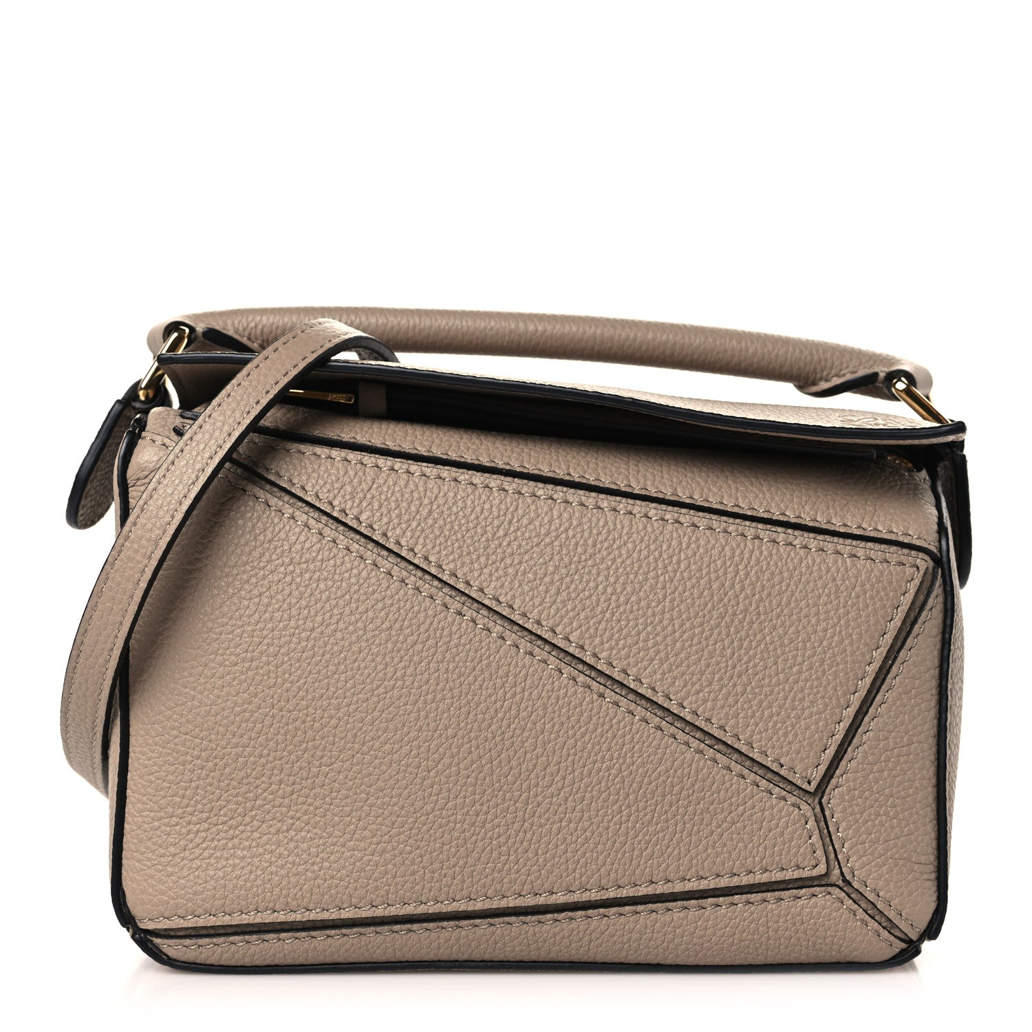 Loewe Calfskin Mini Puzzle Bag Sand 1 of 9