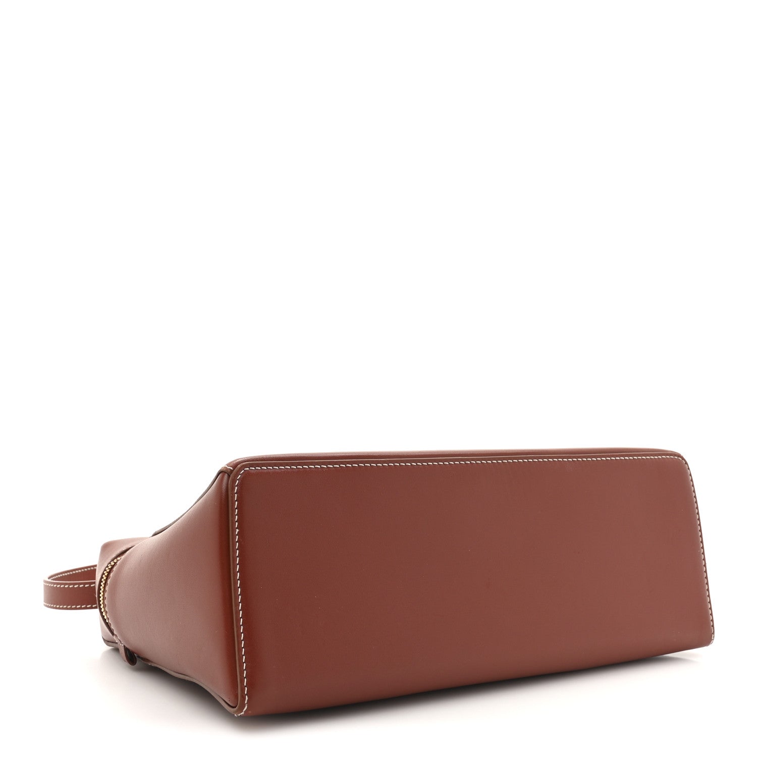 Loro Piana Saddle Calfskin Extra Bag L27 Deep Kummel 1757378