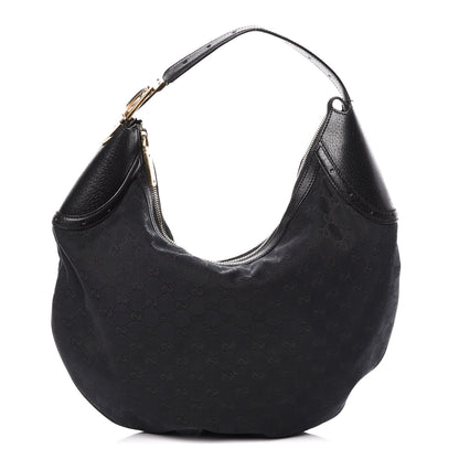Gucci Monogram Glam Hobo Black 1 of 13