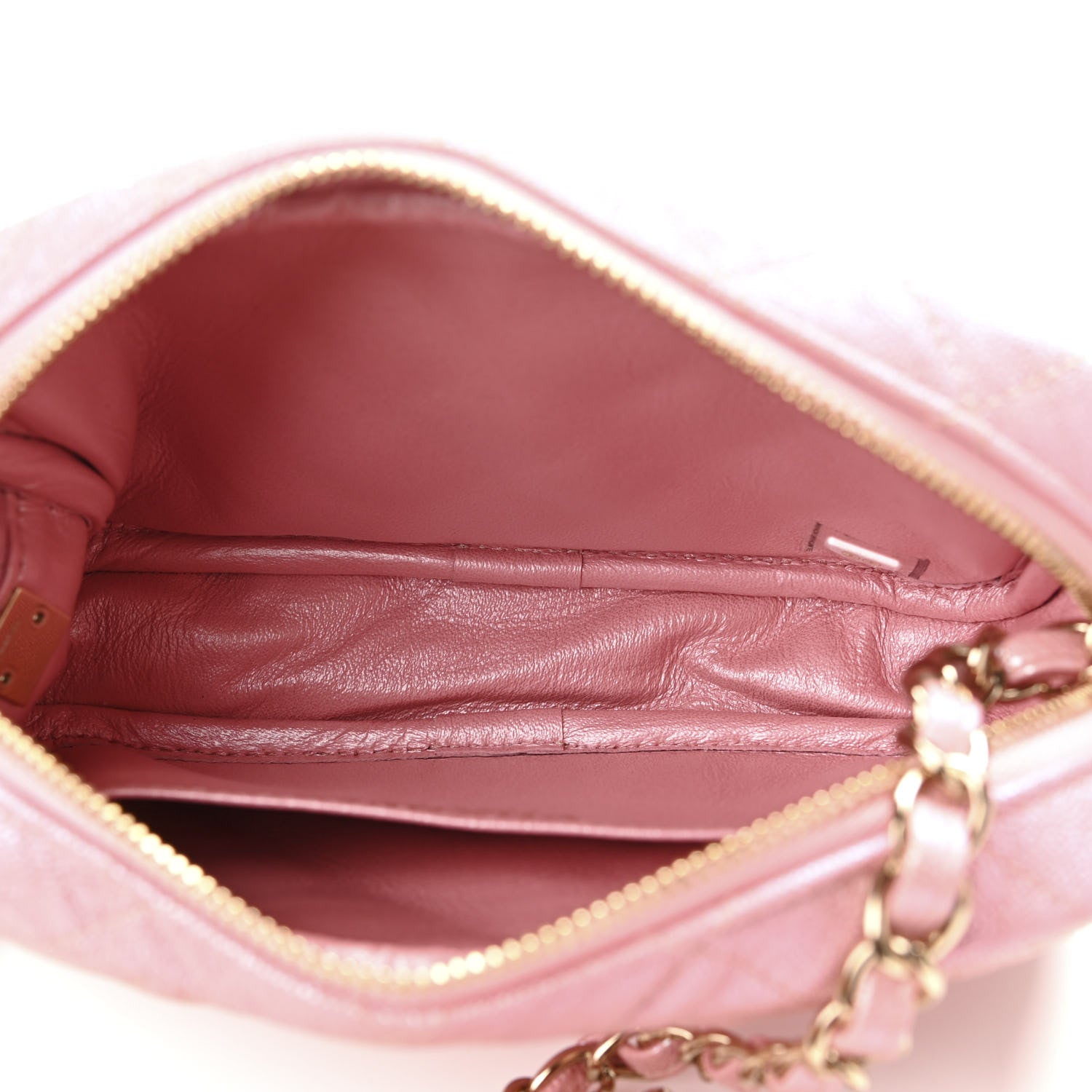Chanel Iridescent Caviar Quilted Small Timeless Camera Case Pink 5 of 11