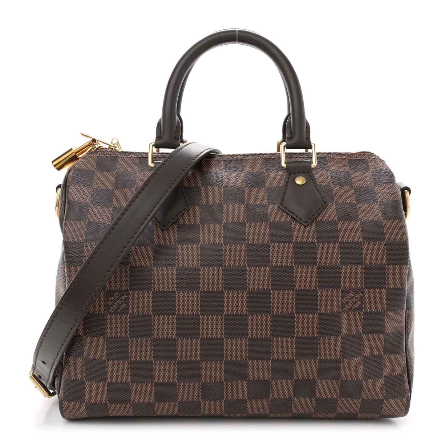 Damier Ebene Speedy Bandouliere 25