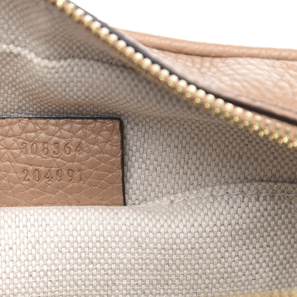 Gucci Pebbled Calfskin Small Soho Disco Bag Rose Beige 6 of 9