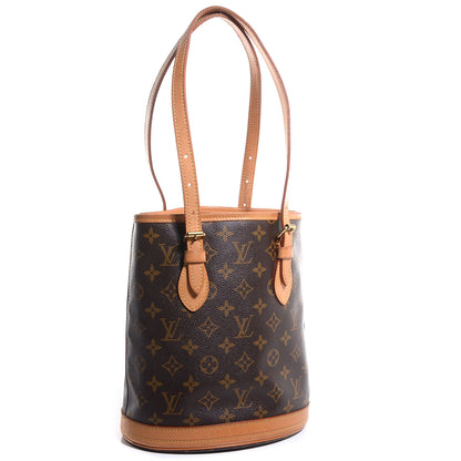 Louis Vuitton Monogram Petit Bucket 23 3 of 10