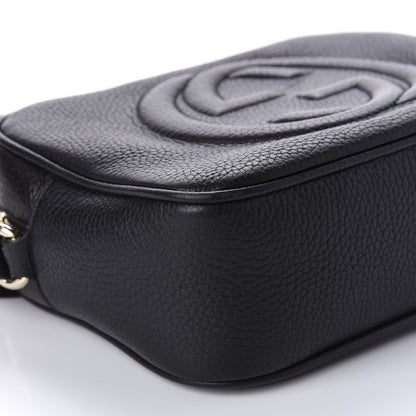 Gucci Pebbled Calfskin Small Soho Disco Bag Black 6 of 10