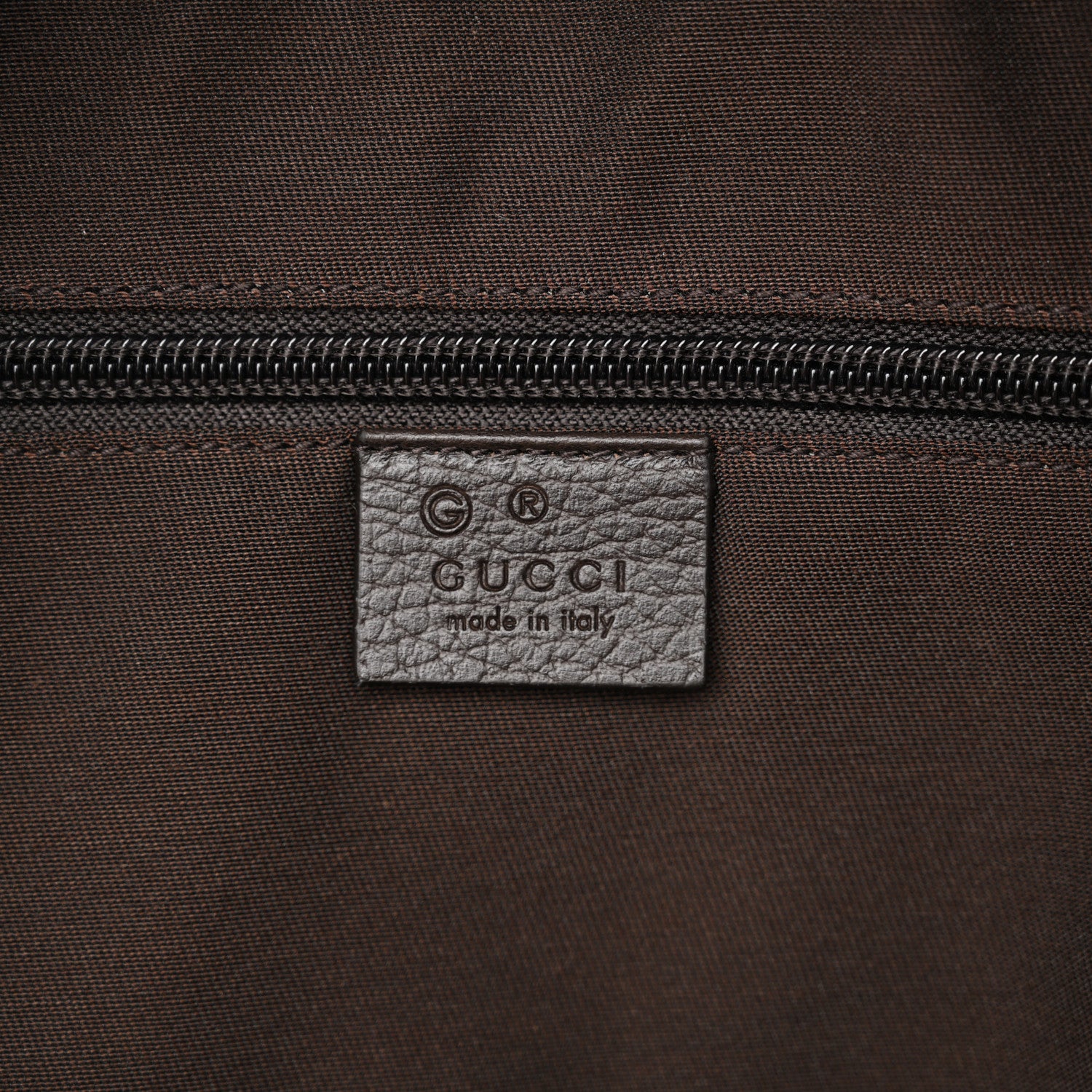Gucci Monogram Travel Backpack Dark Brown 6 of 11