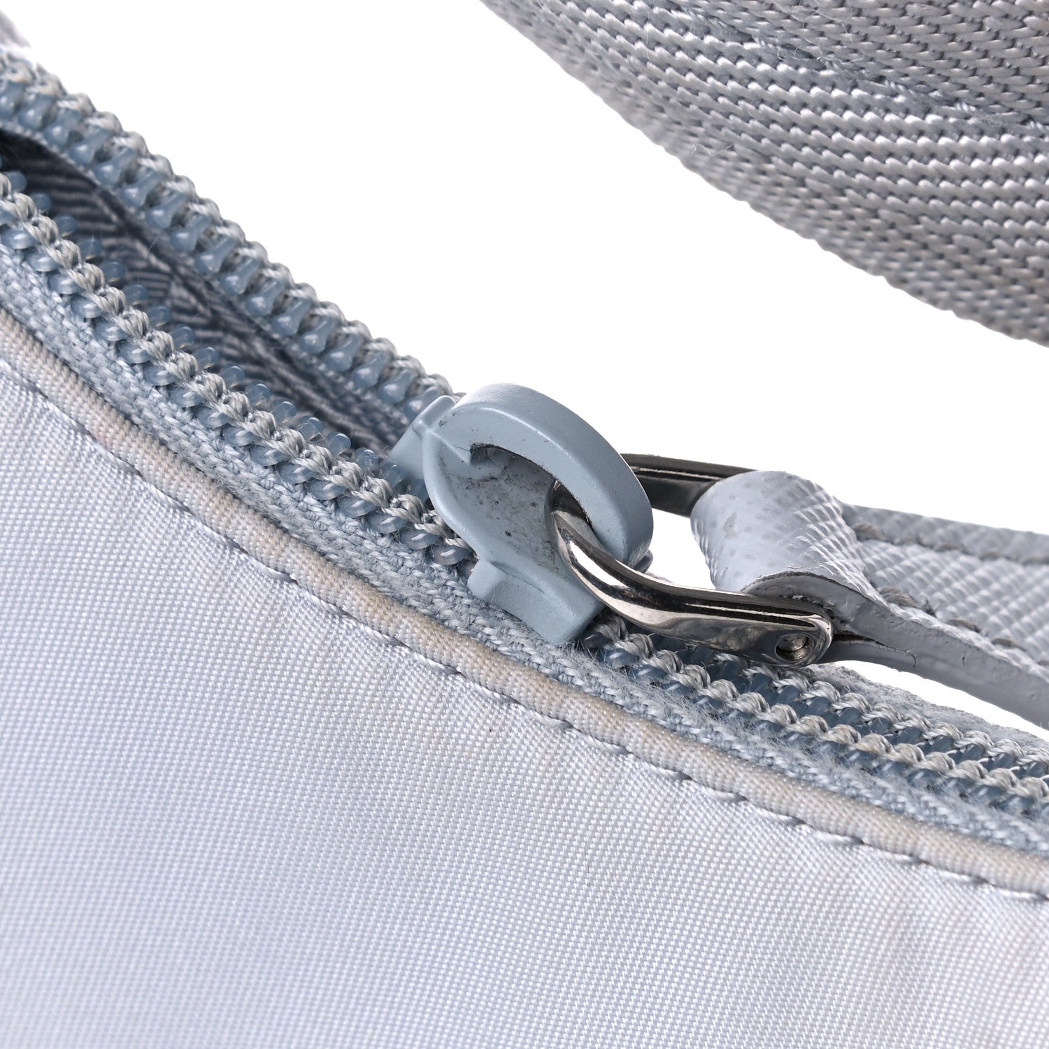 Prada Re-Nylon Saffiano Mini Re-Edition 2005 Bag Fiordaliso 14 of 16