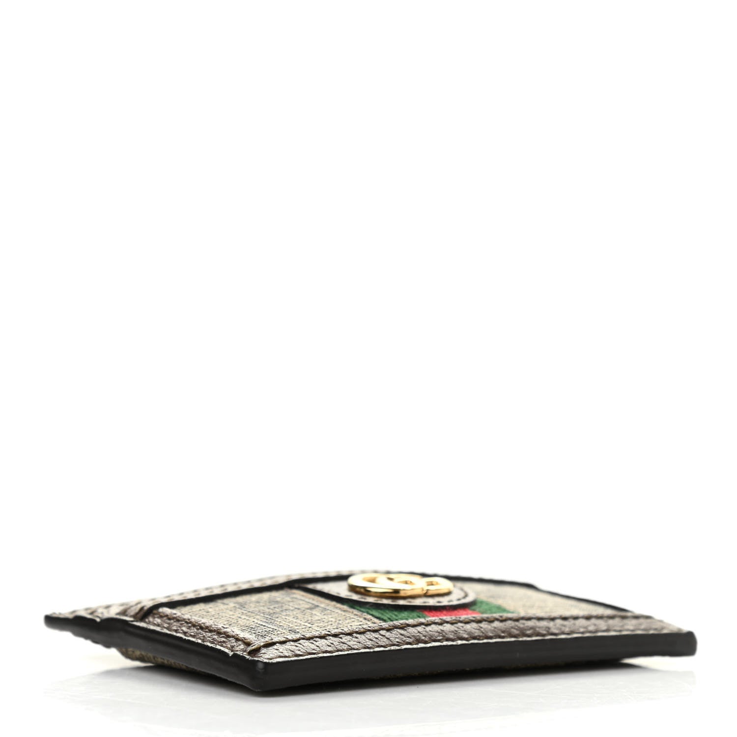 Gucci GG Supreme Monogram Ophidia Card Holder Brown 4 of 7