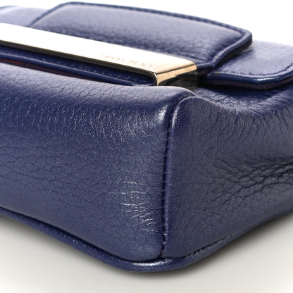 Jimmy Choo Metallic Calfskin Crossbody Bag Purple 9 of 12