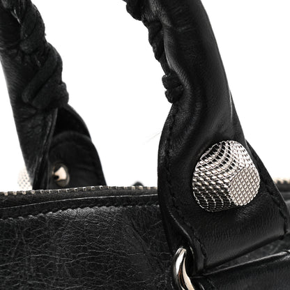 Balenciaga Agneau Giant 21 Silver Hardware Work Black 10 of 10