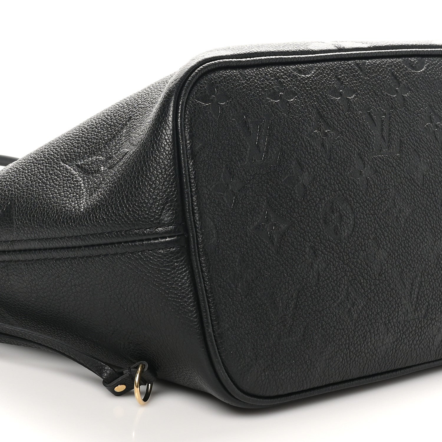 Louis Vuitton Empreinte Monogram Giant Neverfull MM Black 9 of 10